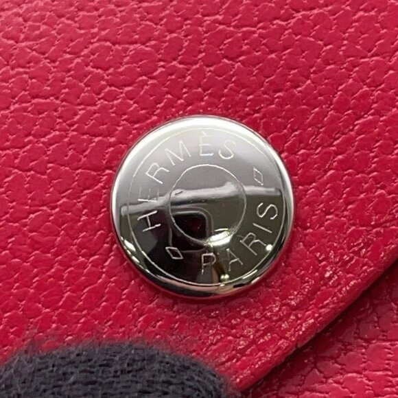 HERMES Calvi duo Chevre Shamqila Rose Extreme - Picture 4 of 8